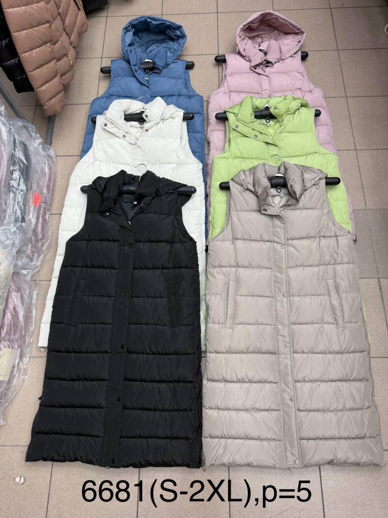 Kamizelka damkie Roz S-2XL, 1 Kolor Paczka 5 szt